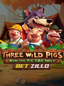 BetZillo Three Wild Pigs and The Big Bad Wolf