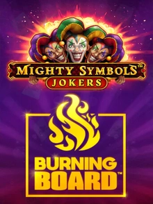 Mighty Symbols: Jokers Burning Board